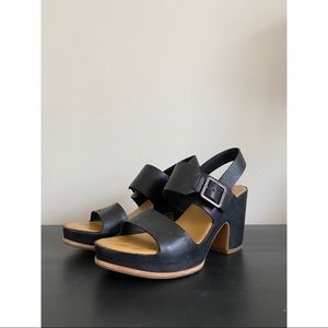 Black Kork-Ease Wedge Sandal!